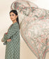 Women's Unstitched Green Lawn 3 Piece Suit